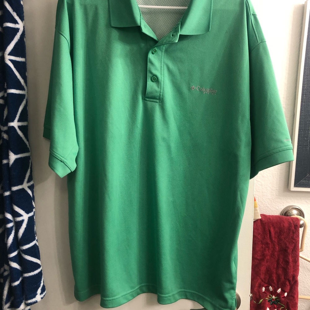 Columbia Men's Classic Green Polo